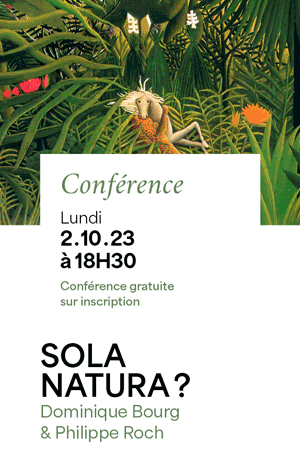 Conférence "Sola Natura?"